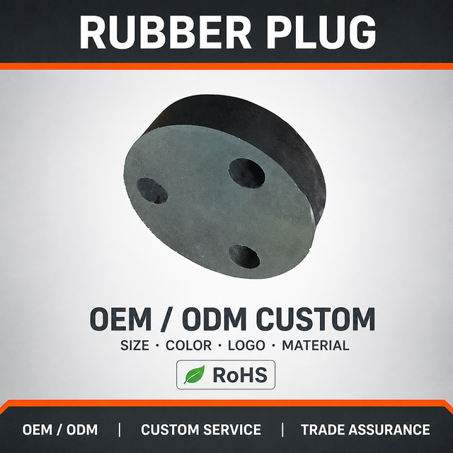 High Quality OEM Standard Anti Slip Stocked Rubber Stopper for Table/Chair/Furniture/Machine