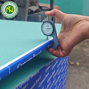 Plaque de plâtre régulière résistante à l'humidité, vente chaude en Afrique 2025, 1200*2400*12 mm, plaque de plâtre en gypse, <span class=keywords><strong>prix</strong></span> du panneau de plâtre - Product Image 5