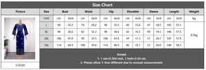 Taglie forti africano abiti da festa per le donne 2025 nuova moda Dashiki <span class=keywords><strong>Ankara</strong></span> abiti da sposa eleganti <span class=keywords><strong>turchia</strong></span> Muslim Maxi abito - Product Image 5