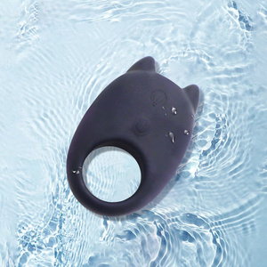 カップル向け遅延射精用ペニスリング、男性用マスターベーター、男性用玩具、コックリング、リトルデビルエクステンダーロックペニスリング - Product Image 1