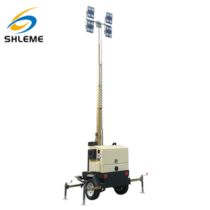 Nhỏ Di Động Trailer Kubota Động Cơ Tháp Ánh Sáng Di Động Ngoài Trời Tháp Ánh Sáng - Product Image 4
