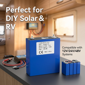 Celda Prismática LFP de Alta Densidad Energética de 3.2V y 314Ah para Sistemas de Almacenamiento de Energía Domésticos y Paneles Solares, Batería de Litio Recargable de Larga Duración - Product Image 1