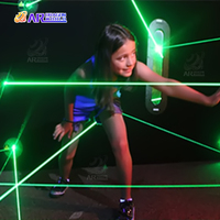 Indoor Multiplayer Competitive Laser Maze Room Escape Laser Tag Arena for Kindergarten & Amusement Park Entertainment