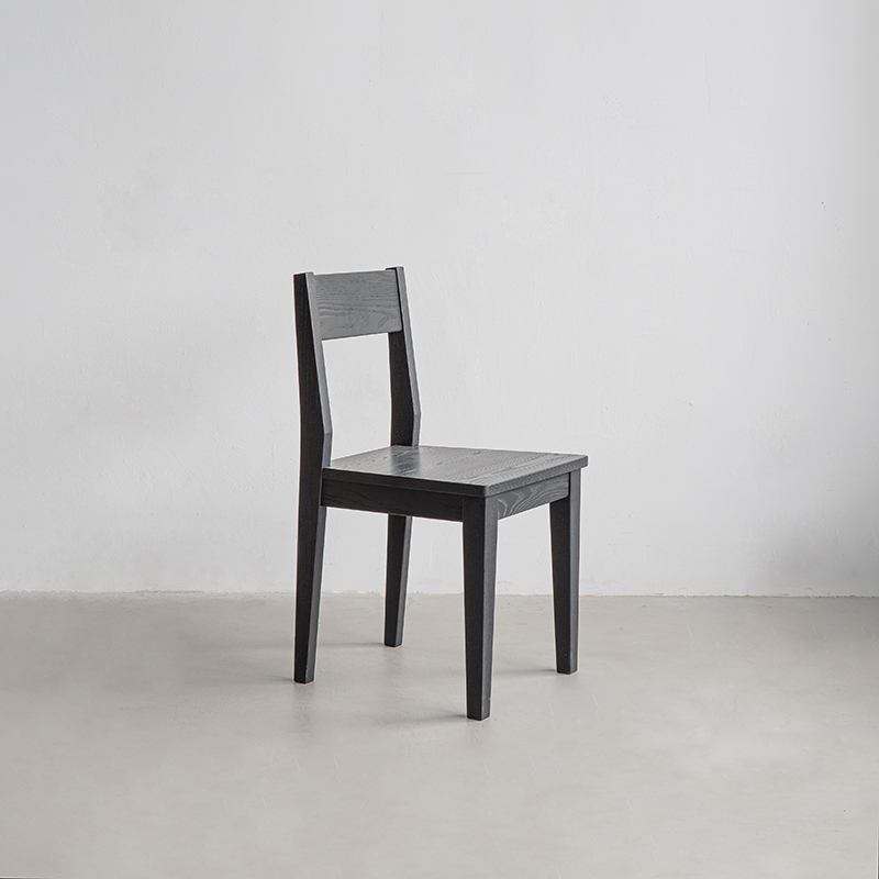 Bois de frêne-noir carbonisé