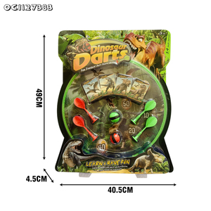 Kids Boys Gift Items Target Shooting Plastic Dinosaur <strong>Dart</strong> <strong>Board</strong> Game Interactive Party With Sticky Balls Toy