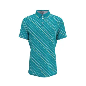 Nieuwkomer Golfshirts Op Maat Gemaakt Mooie Kwaliteit Gesublimeerde Heren Poloshirts