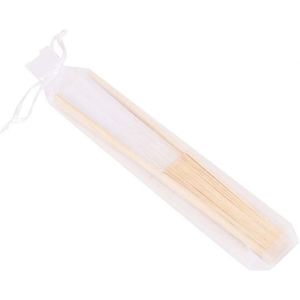 Abanico de Mano Plegable de Plástico Estilo Amor para Bodas, Embalaje Resistente, Personalizable - Product Image 4