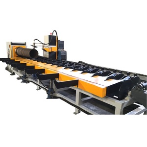 Máquina Automática de Corte para Fabricación de Bobinas de Tubería con Control PLC y Rodillo de Alimentación - Product Image 1