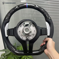 Ensemble de volant en fibre de carbone, accessoires intérieurs de rétrofit pour BMW F10 F30 Série 1 2 3 4 5 6 X1 X3 X4 X5