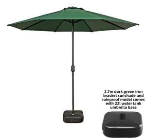 Outdoor Aluminum Center-Post Straight <strong>Umbrellas</strong> <strong>Base</strong> for Courtyard Garden Villa Leisure Beach Sun Protection - Product Image 4