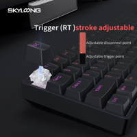 SKYLOONG GK68 HE Gateron interrupteur magnétique RGB 8K USB clavier mécanique de jeu Contour Keycap RT0.02 PBT clavier usine
