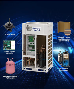 Système de climatisation multi-zones VRF VRV R410A R32 DC Inverter, climatiseurs centraux, climatisation domestique - Product Image 5