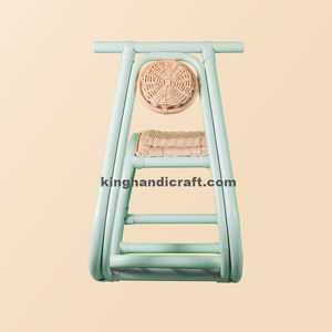 เก้าอี้โยกหวายทำมือสำหรับเด็กคุณภาพสูง-โยกหวายธรรมชาติน้ำหนักเบาสำหรับเฟอร์นิเจอร์สถานรับเลี้ยงเด็กเด็ก - Product Image 3