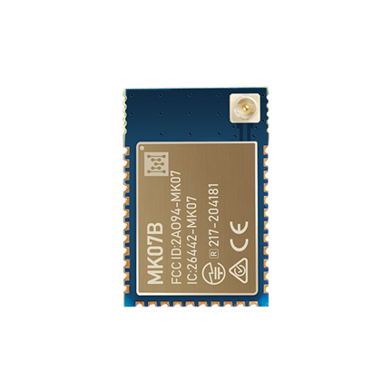 MK07 NRF52833 Higher-end Bluetooth 5 Module U.FL Connector 21x13.8x2.3mm 2 Mbps. ANT Zigbee BLE Bluetooth Module
