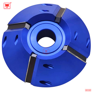 NOUVEAU Meilleure vente tête de rabot à chanfreiner à 45 degrés pour la fabrication d'escaliers en <span class=keywords><strong>bois</strong></span> avec plaquettes de rechange en carbure chanfrein - Product Image 2