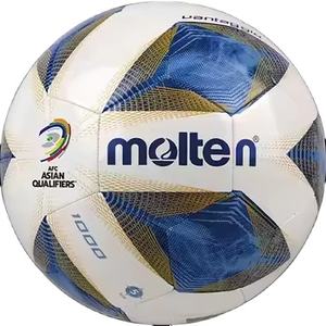 Ballons de football en cuir PU de haute qualité, coutures solides, pour une durabilité et un attrait esthétique durables, logo personnalisé - Product Image 1
