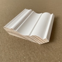 Moulures décoratives intérieures pour appartements, corniches pré-encollées à joint en doigt, moulures de finition, panneaux de plafond en bois pour hôtels