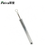 Amortisseur hydraulique réglable en acier inoxydable - Tampon métallique silencieux pour accessoire de tiroir d'armoire