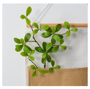 Plantes vertes artificielles simulées, fleurs de printemps, fleurs de clochettes, feuilles multi-pétales, feuilles *Malus <span class=keywords><strong>Arboris</strong></span>*. 45 cm de hauteur. - Product Image 6