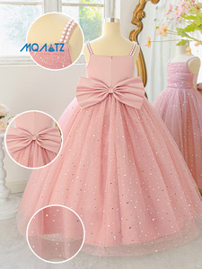 Robes <span class=keywords><strong>de</strong></span> soirée élégantes pour princesses Meiqiai, robes violettes pour anniversaire, robes <span class=keywords><strong>de</strong></span> demoiselle d'honneur pour mariage, robes pour enfants et adolescentes ALP6025 - Product Image 2