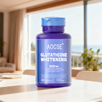 Capsules de collagène et de glutathion de haute qualité à marque privée OEM, 5000 mg, complément pour adultes pour éclaircir et raffermir la peau
