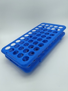 Chine Fournisseur Lab Consommable Multi Fonction Bleu 5-15ml En Plastique Centrifugeuse Tube Rack De Stockage - Product Image 2
