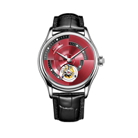 Montres mécaniques automatiques pour hommes, nouveau design, tourbillon volant en spirale, lumineuses et étanches, fabrication OEM/ODM