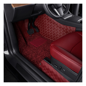 ชุดพรมปูพื้นรถยนต์ 5D คุณภาพสูง สำหรับรถยนต์รุ่น Y อุปกรณ์ตกแต่งรถยนต์ พรมปูพื้น - Product Image 1