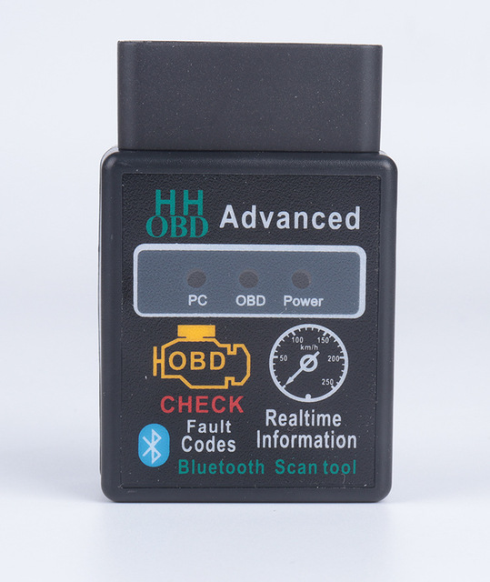 HH OBD Advanced Obd2  Car Scanner V1.5 ELM327 Bluetooth 2.0 Supports 9 OBD-II Model Auto Diagnostic Scanner
