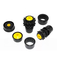 Capuchon d'extrémité de roulement à rouleaux de convoyeur PA6/Nylon 38/48/50mm-Boîtier de roulement en plastique pour systèmes de rouleaux par gravité
