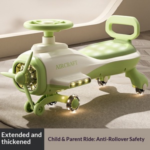 <span class=keywords><strong>รถ</strong></span>สกู๊ตเตอร์พลาสติกสำหรับเด็ก ดีไซน์เครื่องบิน พร้อมดนตรี <span class=keywords><strong>รถ</strong></span>โยกสำหรับเด็ก และจักรยานทรงตัวแบบ Anti-Design สำหรับผู้ใหญ่และ<span class=keywords><strong>เด็ก</strong></span> - Product Image 2