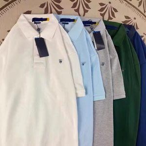 T-Shirt di Alta Qualità con Logo Ricamato a Tema Equestre, Polo Classica Casual Stile RL Golf - Product Image 1