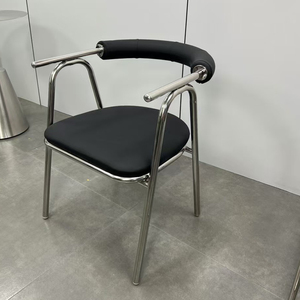 Sedie ristorante con struttura in acciaio inox e mobili in metallo durevole ed elegante ristorante arredamento - Product Image 5