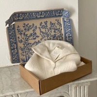 Boîtes d'expédition en carton ondulé biodégradable de qualité supérieure avec poignée, imperméables, en matériau recyclé écologique, revêtement UV, dorure à chaud