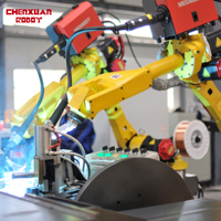 Estación de Trabajo de Soldadura Robótica Dual sin Necesidad de Programación, Línea de Producción de Ensamblaje Automático para Piezas Metálicas Estructurales