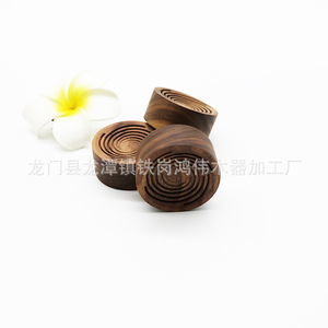 Diffuseur d'aromathérapie en bois, brûleur d'encens, bois de santal, noyer noir, logo personnalisé, usage domestique, aromatique - Product Image 3