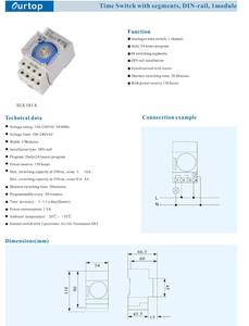 Minuterie Horloge Analogique Automatique OEM ODM 24 Heures, <span class=keywords><strong>Programmateur</strong></span> Machine 220V-240V 16A, Concept <span class=keywords><strong>Mécanique</strong></span> Analogique Numérique, Rail DIN - Product Image 4