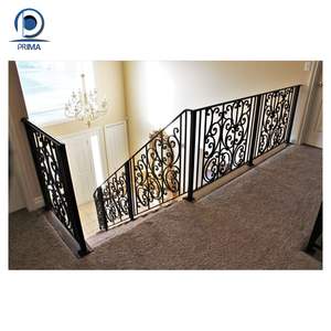 PRIMA Elegantes <span class=keywords><strong>barandillas</strong></span> de hierro forjado Pasamanos de <span class=keywords><strong>acero</strong></span> duradero <span class=keywords><strong>para</strong></span> balcones Escaleras <span class=keywords><strong>Terrazas</strong></span> Cubiertas - Product Image 4