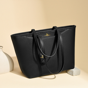 New Designer Luxury Classic Business Soft Ladies Handbags Hand Bag Large Capacity Pu Leather Fashion Womens Shoulder Tote Bags - Product Image 3