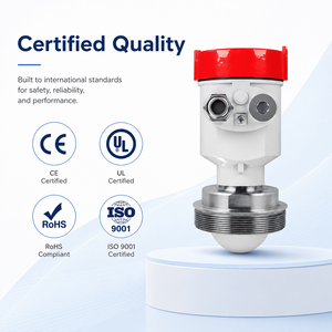 เรดาร์วัดระดับแบบเสาอากาศ PTFE ป้องกันการกัดกร่อน ได้รับการรับรองมาตรฐาน CE IP67 พร้อมเอาต์พุต RS485 HART สำหรับ - Product Image 3
