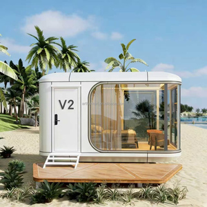 Airport Homes V2 <span class=keywords><strong>Casa</strong></span> Cápsula Prefabricada <span class=keywords><strong>de</strong></span> Aluminio Europeo <span class=keywords><strong>de</strong></span> Lujo, Impermeable - Product Image 1