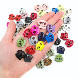 Bestseller: Cappuccio con Chiusura a Molla in Metallo Colorato, Cordino Elastico Antivento per Giacca, Felpa, Pantaloni con Regolazione a Naso di Maiale - Product Image 3