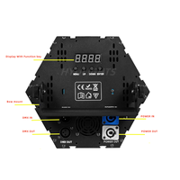 Rétro 100W RGBW LED Matrix Stage Light DJ Strobe Wash Rétro-éclairage Blanc Éclairage Ambiant Public Blinder pour Stage DMX512