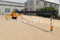 Grue araignée hydraulique automotrice 1t 2t 3t 5t 8t 10t 12t 14t 16t 18t Nacelle télescopique hydraulique pour la construction