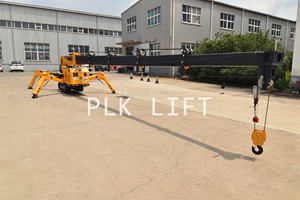 1t 2t 3t 5t 8t hydraulischer selbst fahrender Spinnen kran 10t 12t 14t 16t 18t hydraulischer Teleskop ausleger für den Bau - Product Image 5