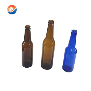 <span class=keywords><strong>Bouteille</strong></span> de bière en verre BROTHER TB030YZ Shandong 330ml 550ml avec bouchon à couronne en fil métallique facile à ouvrir - Product Image 2