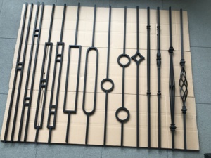 OUYA 핫세일 DIY 인테리어 장식용 금속 계단 난간 철제 중공 - Product Image 3