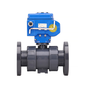 วาล์วบอลพลาสติกไฟฟ้าแบบอัจฉริยะ 2 ทาง DC24V 220VAC ผู้ผลิตวาล์วบอล <span class=keywords><strong>PVC</strong></span> ไฟฟ้าสำหรับน้ำ - Product Image 6