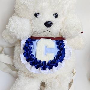 Bavoir pour animaux de compagnie en polyester, motif de dessin animé mignon, perle, écharpe pour chat et chien, petite et moyenne taille, <span class=keywords><strong>serviette</strong></span> anti-salive - Product Image 3