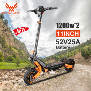 Trottinette électrique pliable D3master en alliage d'aluminium, étanche, pour adultes, avec deux moteurs de 1200W, hauteur réglable et autonomie de 60-80 km - Product Image 3